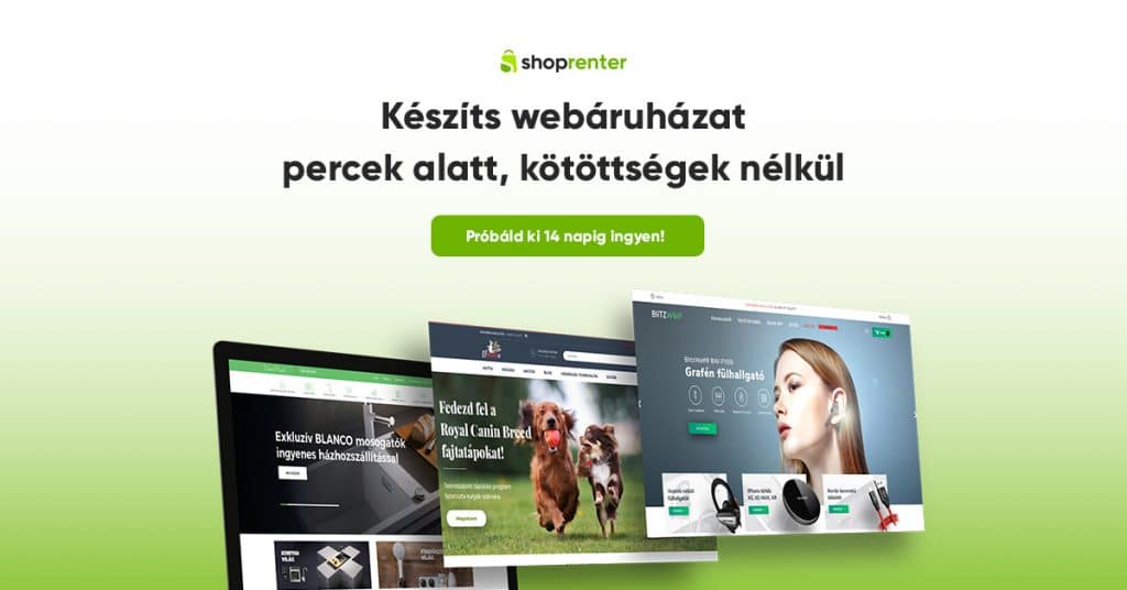 Shoprenter Webáruház